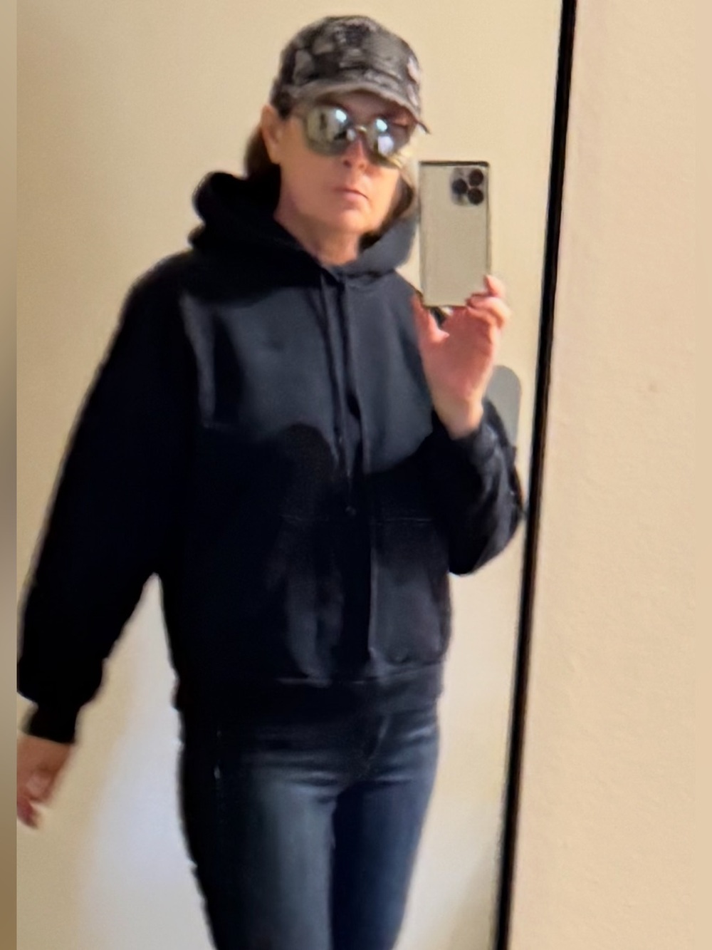 Levi's Navy Blue Pullover Hoodie 100% cotton